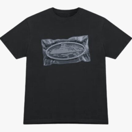 Corteiz Vacuum Sealed T shirt Black