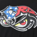 Corteiz Nuh Fear T Shirt Black 2